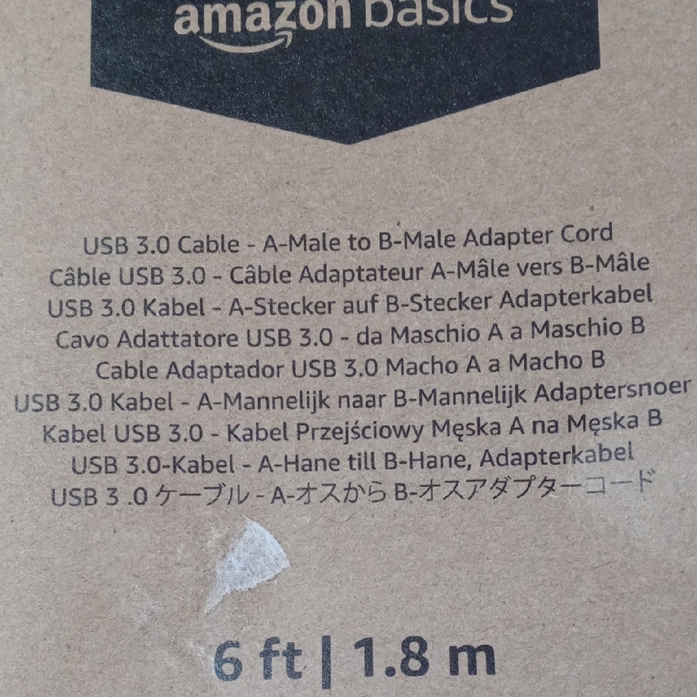 Amazon Basics USB 3.0 Cable - Black - Picture 5 of 6